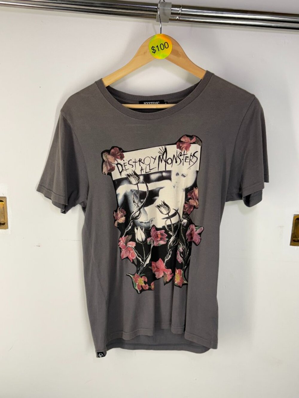 hysteric glamour japanese import destroy all monsters shirt size S